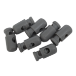 Ahorcador cilíndrico gris