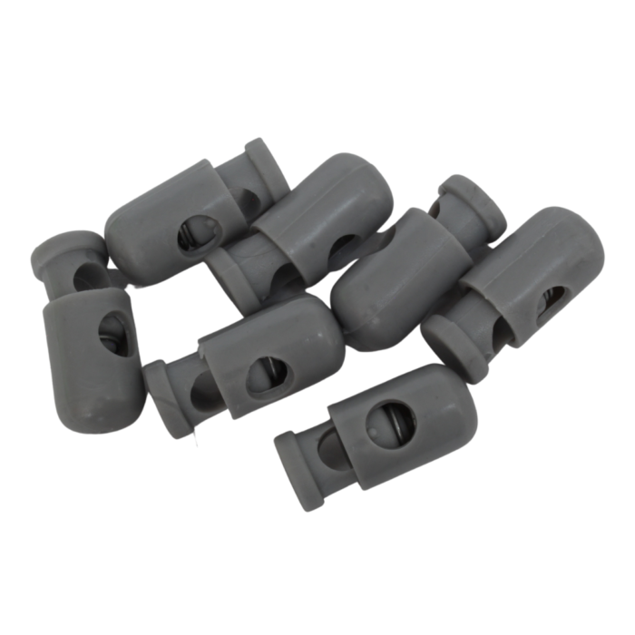 Ahorcador cilíndrico gris