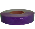 Cinta de PVC reflejante morado