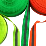 Cinta popotillo reflejante 3 colores