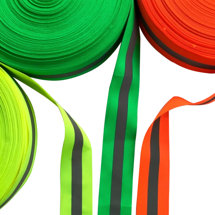 Cinta popotillo reflejante 3 colores Cinta popotillo reflejante 3 colores