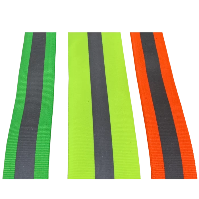 Cinta popotillo reflejante colores Cinta popotillo reflejante colores