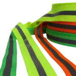 Cinta popotillo reflejante combinado