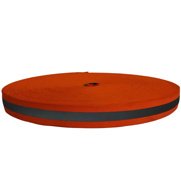Cinta popotillo reflejante naranja Cinta popotillo reflejante naranja