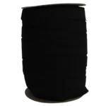 Elástico crochet negro rollo