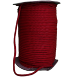 Macramé extra grueso rojo