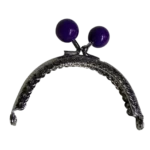 boquilla para monedero morado