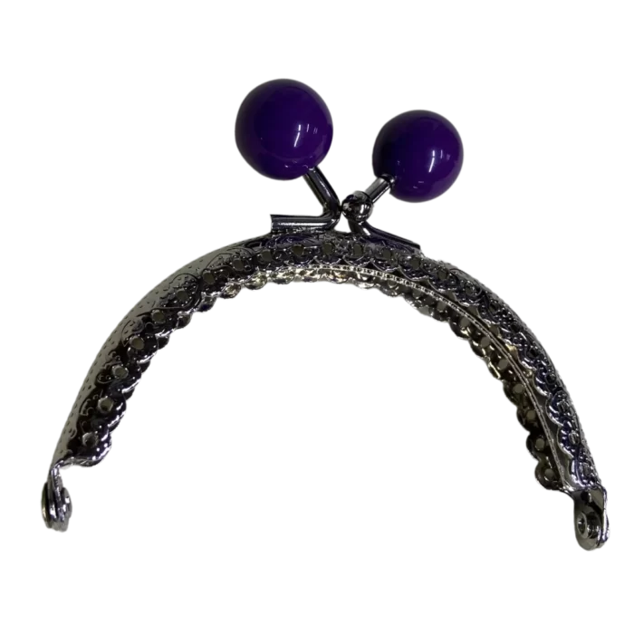 boquilla para monedero morado