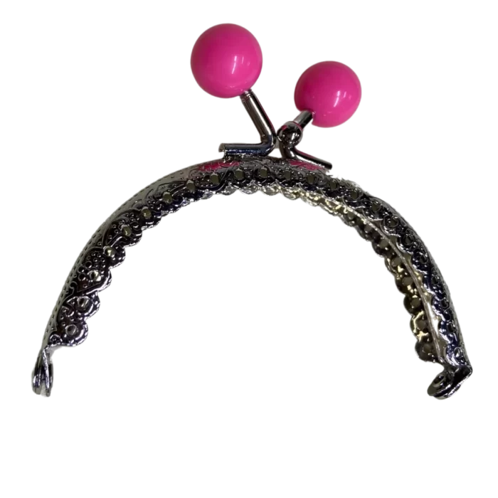 boquilla para monedero rosa