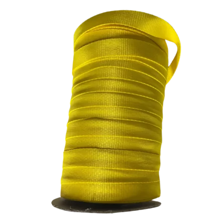 cinta plana amarillo neon