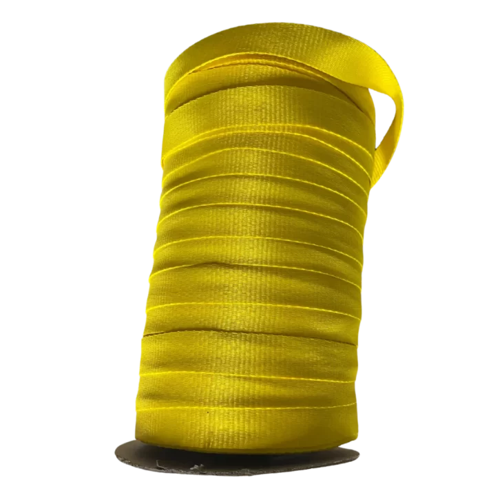 cinta plana amarillo neon