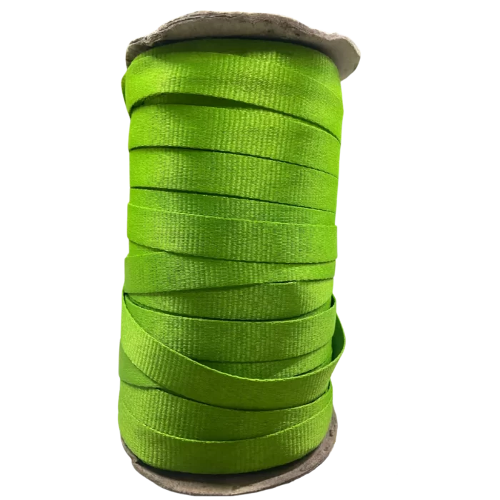 cinta plana verde neon