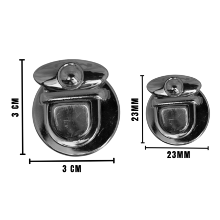 Broche para bolsa BB-16 MEDIDAS