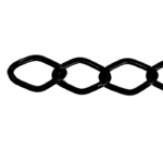 Cadena de aluminio detalle