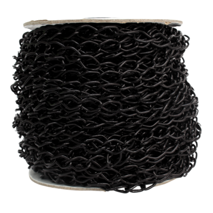 Cadena de alumnio negro