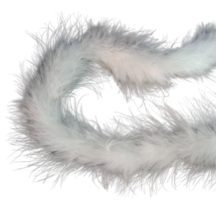 Boa de plumas Marabú tipo Peluche Detalle